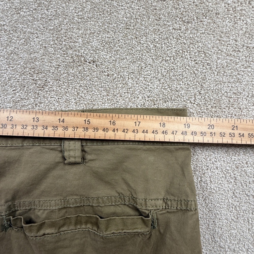 Nick Danger Mens Cargo Pants‎ Tan Olive Green 36x30 NDPT106002 New With Tags - Picture 7 of 8